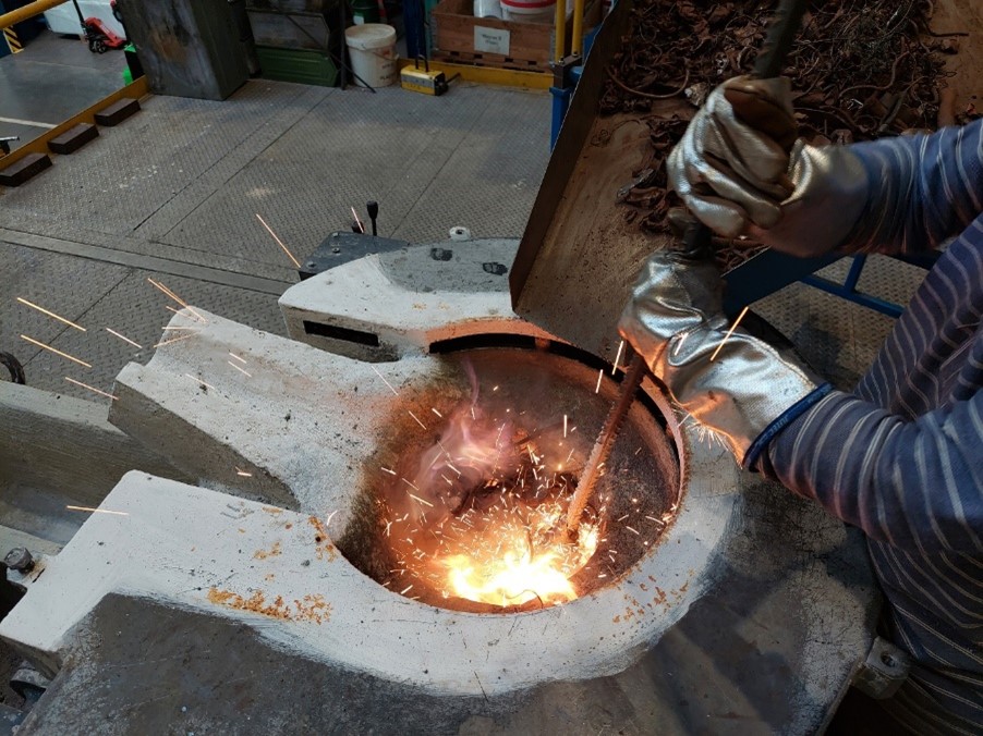 Scrap melting
