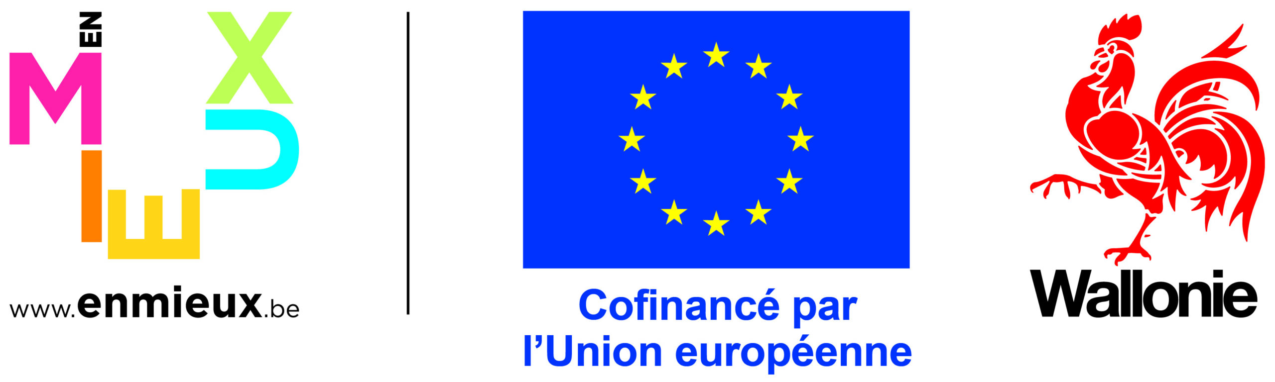 Co financé par l'UE et la Région Wallonne